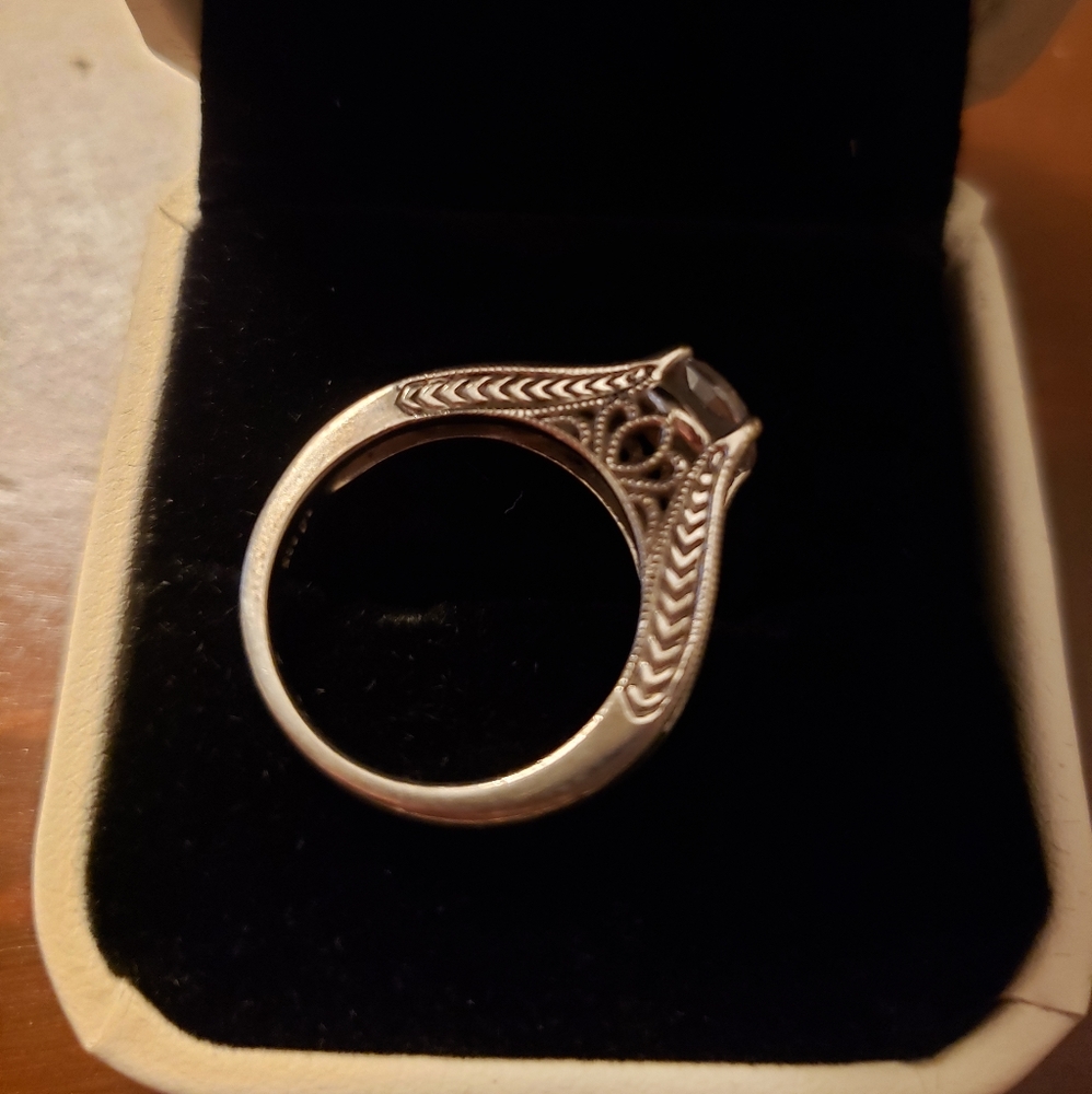 Cubic zirconia bridal set